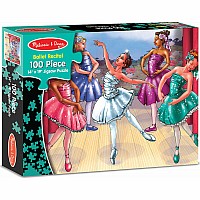 0100 pc Ballet Recital Cardboard Jigsaw
