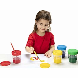 Spill-Proof Paint Cups Set of 4