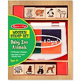 Baby Zoo Animals Stamp Set