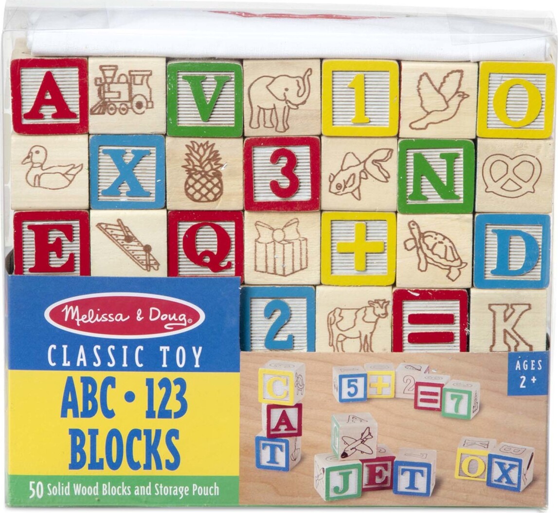 Melissa And Doug Wooden Abc123 Blocks Set From Melissa And Doug Another