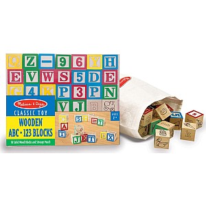 Wooden ABC/123 Blocks