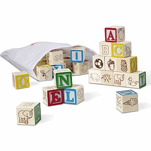 Wooden ABC/123 Blocks