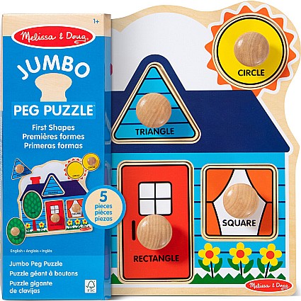 JUMBO KNOB FIRST SHAPES PUZZLE 