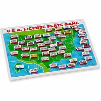 U.S.A. License Plate Game