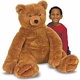 Jumbo Brown Teddy Bear  Plush