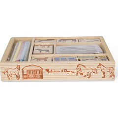 Wooden Stamp Set - Horses