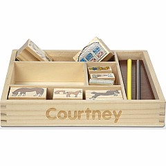 Wooden Stamp Set - Horses