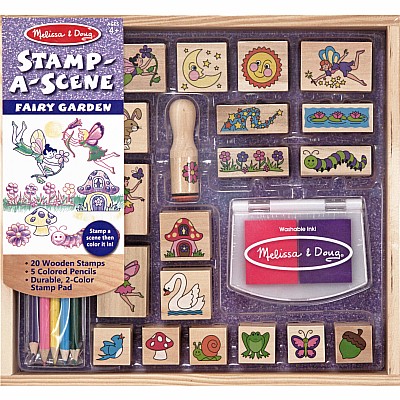 Stamp-a-Scene Fairy Garden