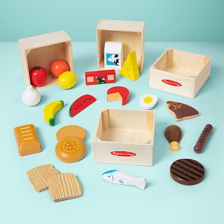 Food Groups - Wooden Play Food