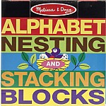 Alphabet Nesting and Stacking Blocks