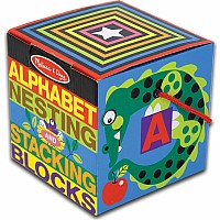 Alphabet Nesting  Stacking Blocks by Melissa & Doug