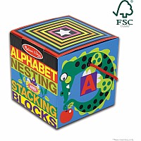 Alphabet Nesting and Stacking Blocks (UC)