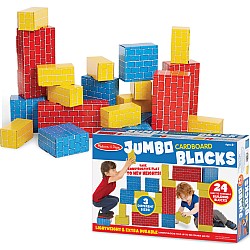 Jumbo Cardboard Blocks (24 piece set)