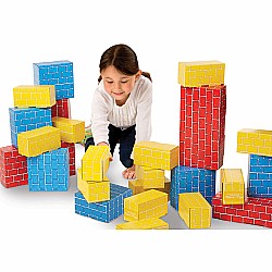 Deluxe Jumbo Cardboard Blocks (40 pc)