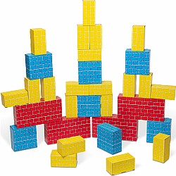 Deluxe Jumbo Cardboard Blocks (40 pc)