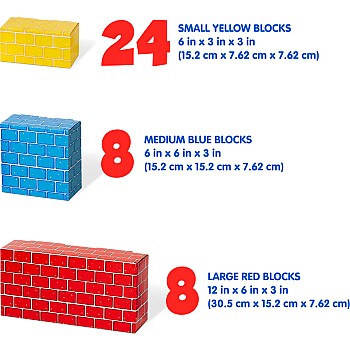 Deluxe Cardboard Blocks