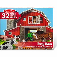 Busy Barn Shaped Floor Puzzle (32 pieces)