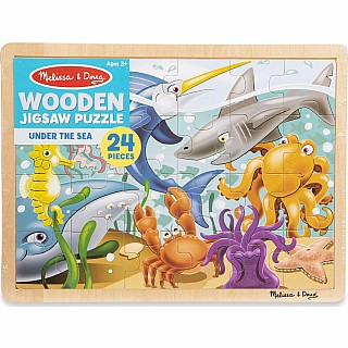 Under the Sea Wooden Jigsaw Puzzle - 24 Pieces