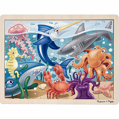 Under the Sea Wooden Jigsaw Puzzle - 24 Pieces
