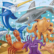 Under the Sea Wooden Jigsaw Puzzle - 24 Pieces