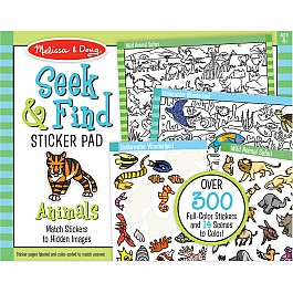 Seek & Find Sticker Pad- Animal