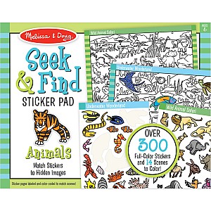 Seek & Find Sticker Pad- Animal
