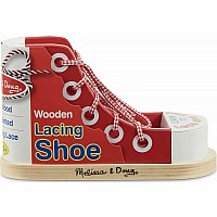 Wooden Lacing Shoe