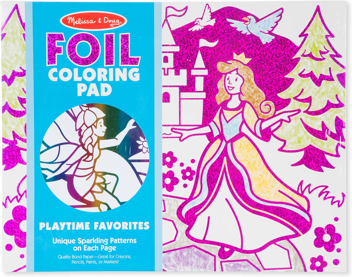 Foil Coloring Pad Favorite Things Kite and Kaboodle