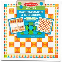 Wooden Backgammon & Checkers