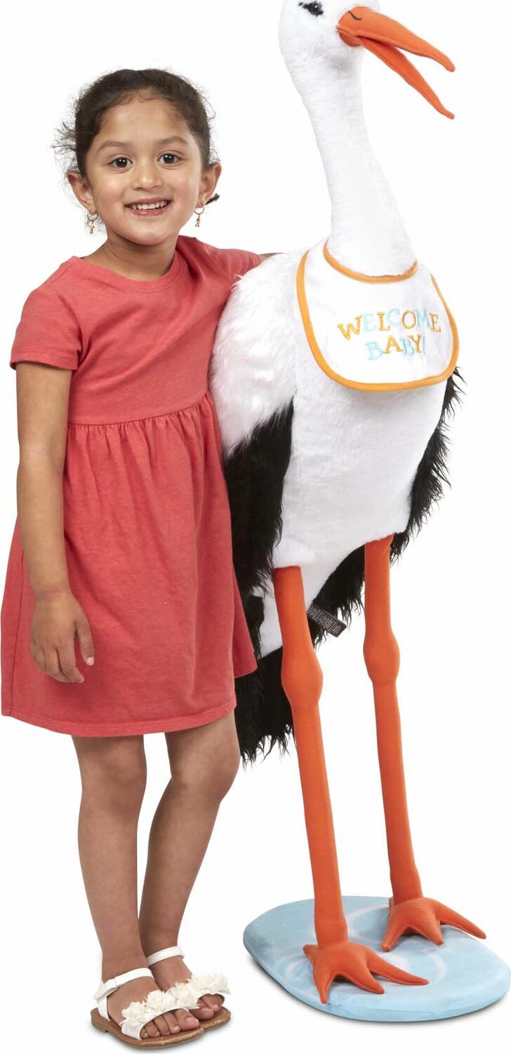 stork plush