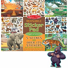 Reusable Sticker Pad - Jungle & Savanna