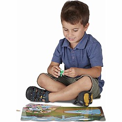 Puffy Sticker Play Set - Dinosaur