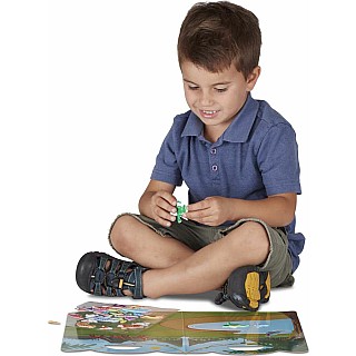 Puffy Sticker Play Set - Dinosaur