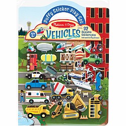 Puffy Sticker Play Set - Vehicles