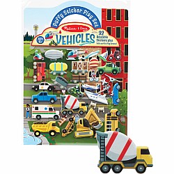 Puffy Sticker Play Set - Vehicles