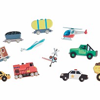 Puffy Sticker Play Set - Vehicles