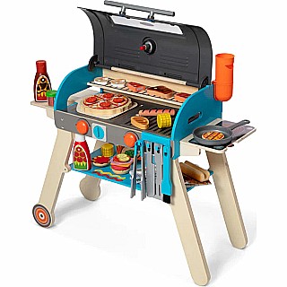 Deluxe Grill & Pizza Oven Playset
