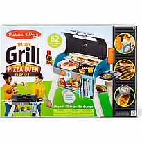 Deluxe Grill & Pizza Oven Playset