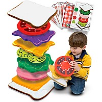 Sandwich Stacking Games