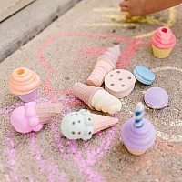 Ice Cream & Cake Chalk Set