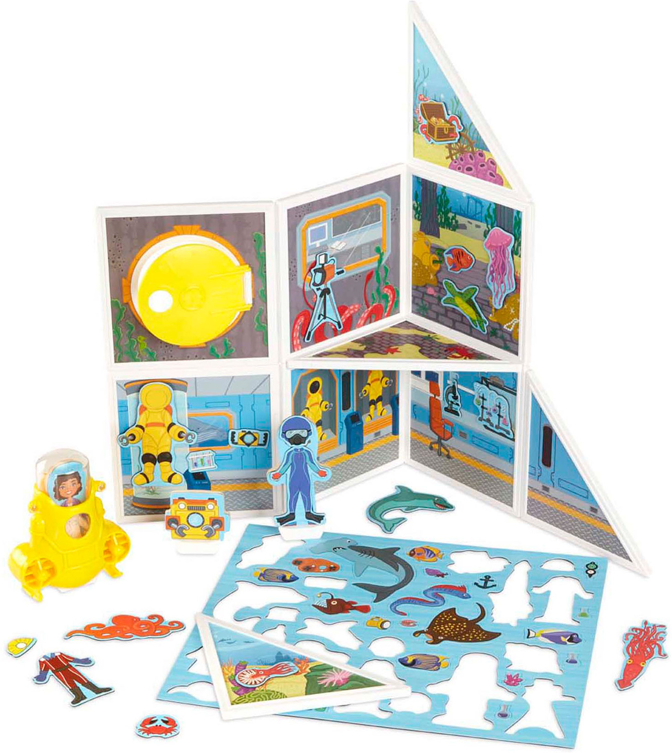 mega bloks peek a blocks underwater adventure preschool building set