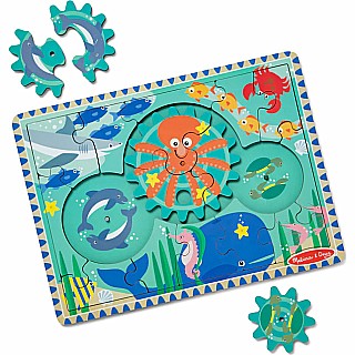 Underwater Wooden Gear Puzzle