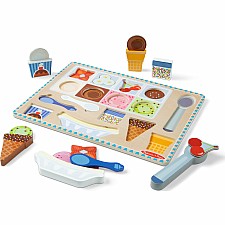 Magnetic Ice Cream Puzzle & Play