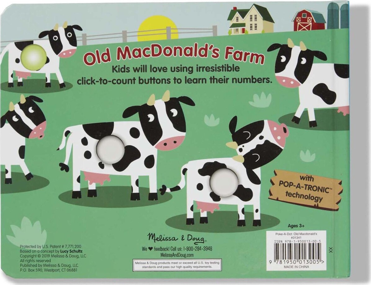  Poke-A-Dot Old Macdonald's Farm: Pop-a-Tronic Board