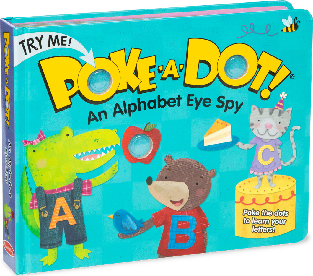 Melissa & Doug Poke A Dot An Alphabet Eye Spy Book
