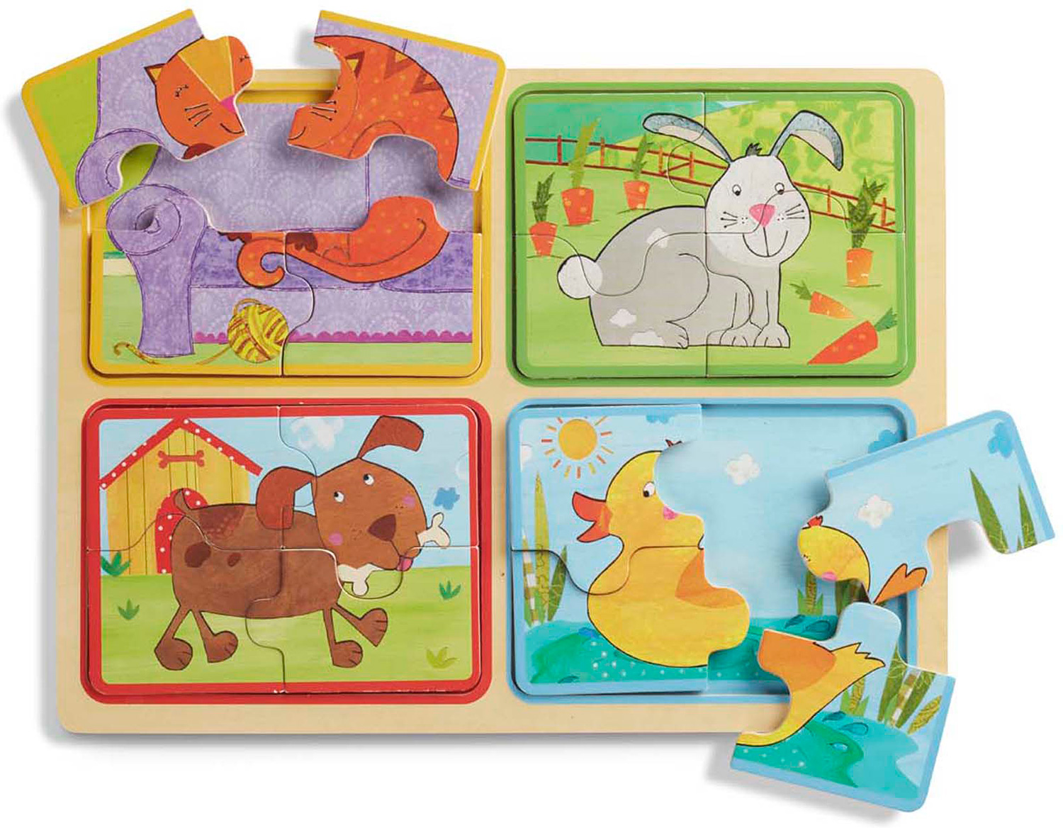 skip hop zoo park pals puzzle