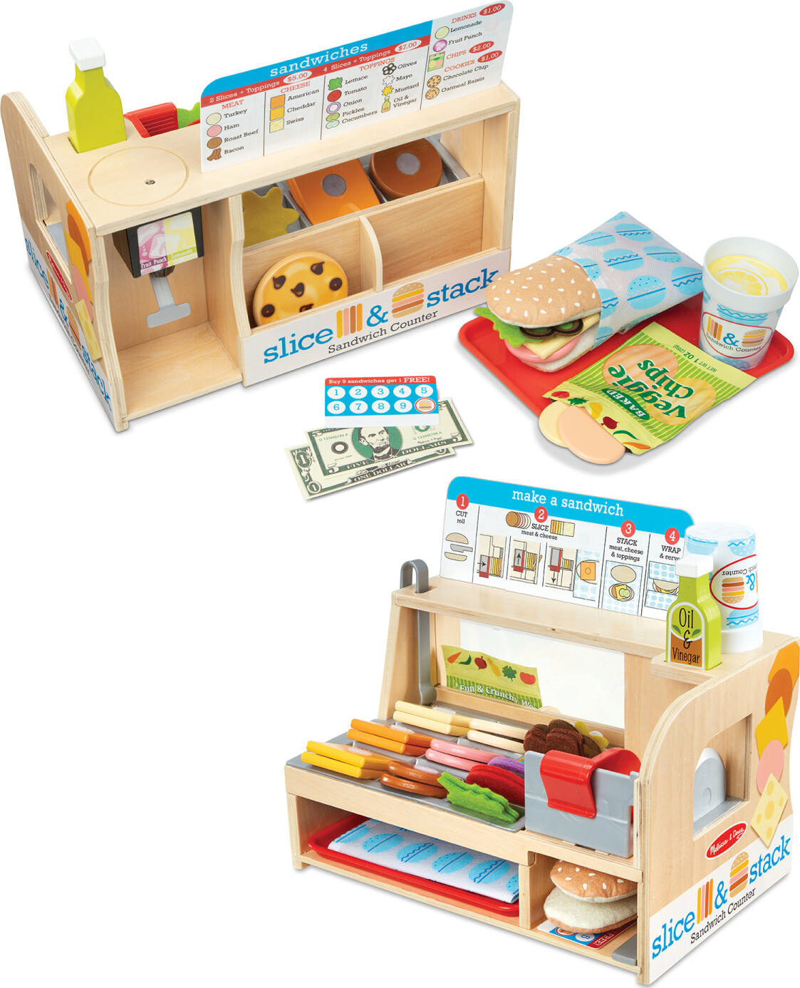 Slice and Stack Sandwich Counter — Learning Express Gifts