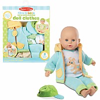 Mine to Love Mix & Match Playtime Doll Clothes