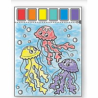 Ocean Paint with Water Kids' Art Pad