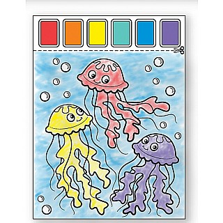 Ocean Paint with Water Kids' Art Pad